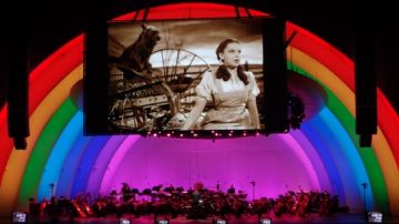 'Over the Rainbow', de 'The Wizard of Oz', puso punto y final al concierto.