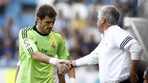 Ancelotti y Casillas, un nuevo episodio.