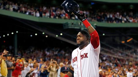 El toletero agradeció al Fenway Park.