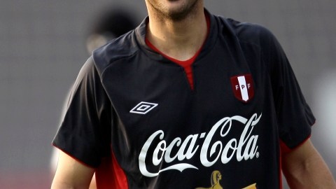 Claudio Pizarro, capitán y delantero del conjunto inca.