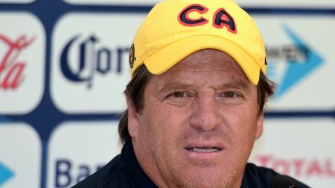 Miguel "Piojo" Herrera, técnico del América, ofreció un a conferencia de prensa