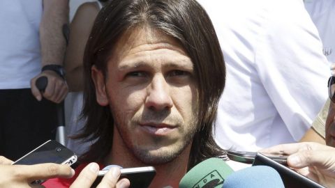 Demichelis padece una lesión no grave en la rodilla.