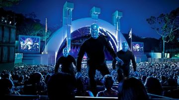 Blue Man Group  ha creado un espectáculo nuevo para el Hollywood Bowl.