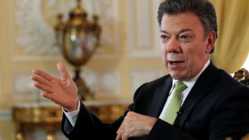 Al presidente Santos le ha bajado el 'rating' de aprobación.