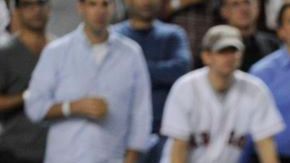 La batería de los Red Sox le pegó a Rivera.