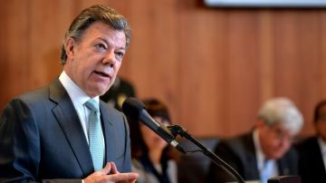 Santos dice que Colombia no está derrotada ni de brazos caídos.