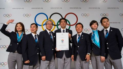 La delegación japonesa en Argentina.