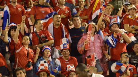 Los 'Ticos' quieren ir a Brasil a apoyar a su selección.