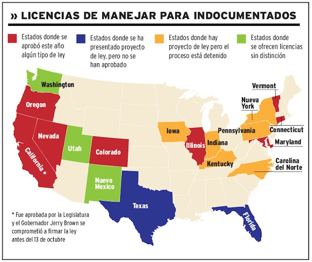 Estados Donde Dan Licencia A Indocumentados 2025 Esta Olenka
