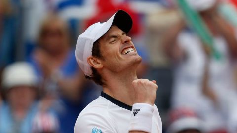 Andy Murray jugará con todo ante Estados Unidos.