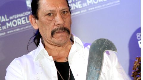 Danny Trejo  estrenará en unos días su nuevo filme, 'Machete Kills'.