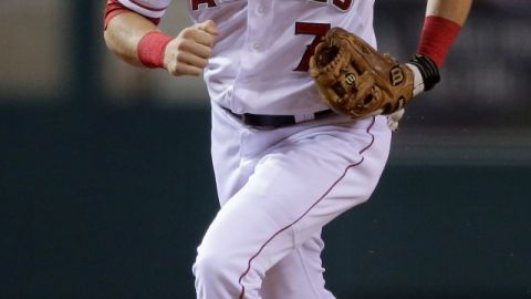 Andrew Romine, paracorto de los Angels.