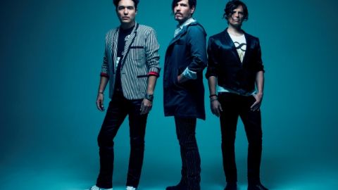 Integrantes de la banda mexicana de rock DLD.