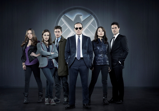 Las estrellas de 'Marvel's Agents of S.H.I.E.L.D'.