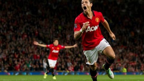 Javier "Chicharito" Hernández consiguió el gol de la victoria 1-0 sobre Liverpool