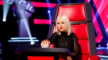 'The Voice' se emite los lunes y martes. En la foto, Christina Aguilera.