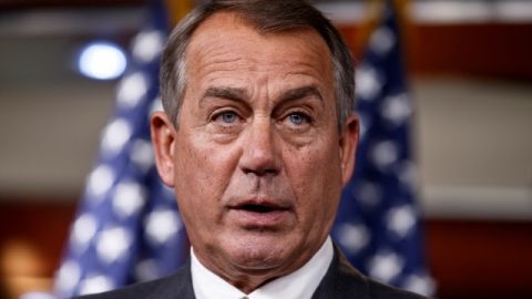 El líder republicano  John Boehner está pesimista.