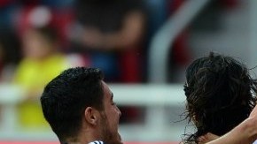 El delantero de Chivas, Marco Fabián, consiguió el gol del empate a cinco minutos del final