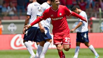 Isaac Brizuela consiguió uno de los goles en el triunfo de los Diablos Rojos