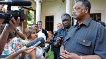 Jesse Jackson  aceptó la petición de las FARC de participar en el proceso de liberación del exmarine Kevin Scott.