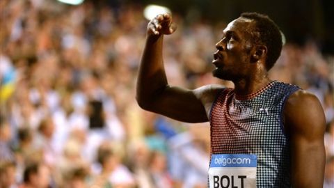 Usain Bolt, de Jamaica, es doble campeón olímpico en 1100 y 200 metros.