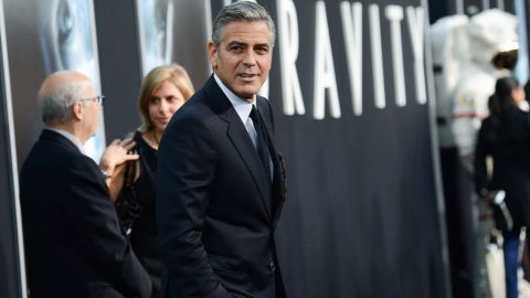 George Clooney aplaudió los esfuerzos del congresista de NY, Peter King.