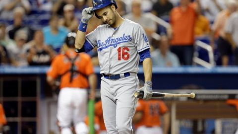 Andre Ethier  sufre una lesión   en el tobillo izquierdo.