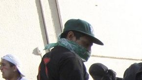 Un grupo radical tuvo varios enfrentamientos con la policía que vigilaba la marcha en la capital mexicana.