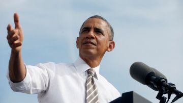 Obama culpó a Boehner y a los republicanos por el cierre parcial del gobierno, en un acto realizado en una empresa constructora en Rockville, Maryland.