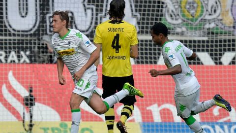 Un hombre menos fue la cruz para el Dortmund.