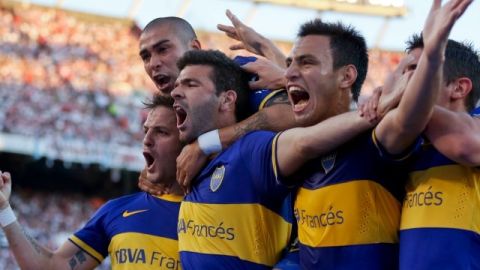 Emmanuel Gigliotti consiguió la solitaria anotación para el triunfo del Boca