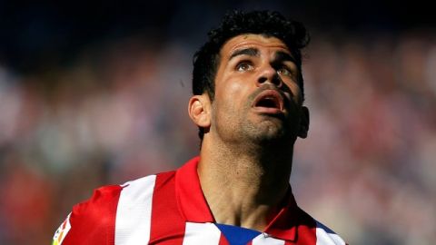 El brasileño Diego Costa hizo doblete en el triunfo del Atlético de Madrid