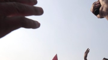 Simpatizantes del Ejército egipcio y del ministro de Defensa gritaban consignas contra la Hermandad Musulmana, en El Cairo, ayer.