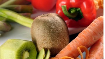 Frutas y verduras contra el cáncer pancreático.