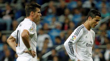 Hasta ahora, la mejor representación de la realidad en el Madrid: Cristiano en foco y Bale, desenfocado.