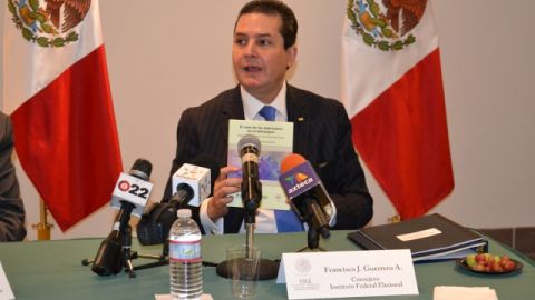 Francisco Javier Guerrero Aguirre, consejero del Instituto Federal Electoral de México (IFE).