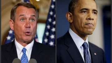 El choque entre el liderato republicano en la Cámara, dirigida por John Boehner, y el grupo de demócratas encabezado por el presidente Barack Obama, mantiene en vilo al gobierno que ya lleva ocho días cerrado.