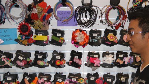 Haiqiao Chen, un comerciante chino en México.