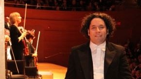 Gustavo Dudamel el pasado día 28 en la gala de inauguración.