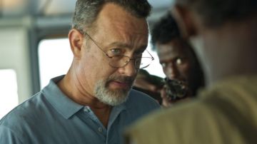 Tom Hanks en una escena de 'Captain Phillips'.