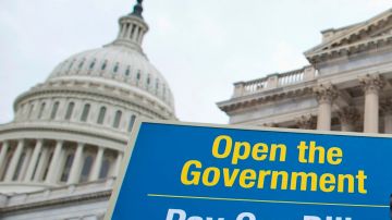 La Casa Blanca reclama que el Congreso trabaje para terminar con el cierre parcial del gobierno desde el pasado 1 de octubre.