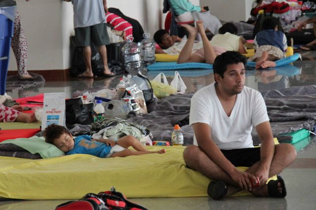 Policías extorsionaron a quienes llevaban ayuda humanitaria a Acapulco para los damnificados por el huracán "Manuel", el pasado mes de septiembre.