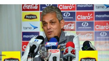 Reynaldo Rueda, director técnico de la selección de Ecuador.