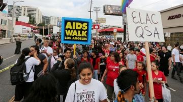 La caminata es organizada por APLA, una organización sin fines de lucro que provee servicios relacionados con el VIH a alrededor de 11,000 personas.
