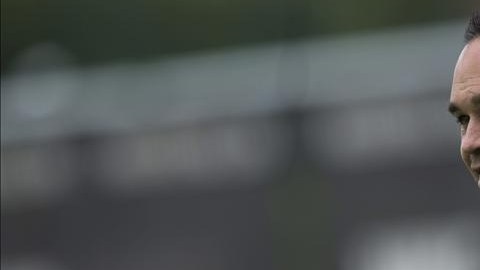 El jugador del Barça Andrés Iniesta durante entrentamientos con el Barcelona. EFE/Archivo