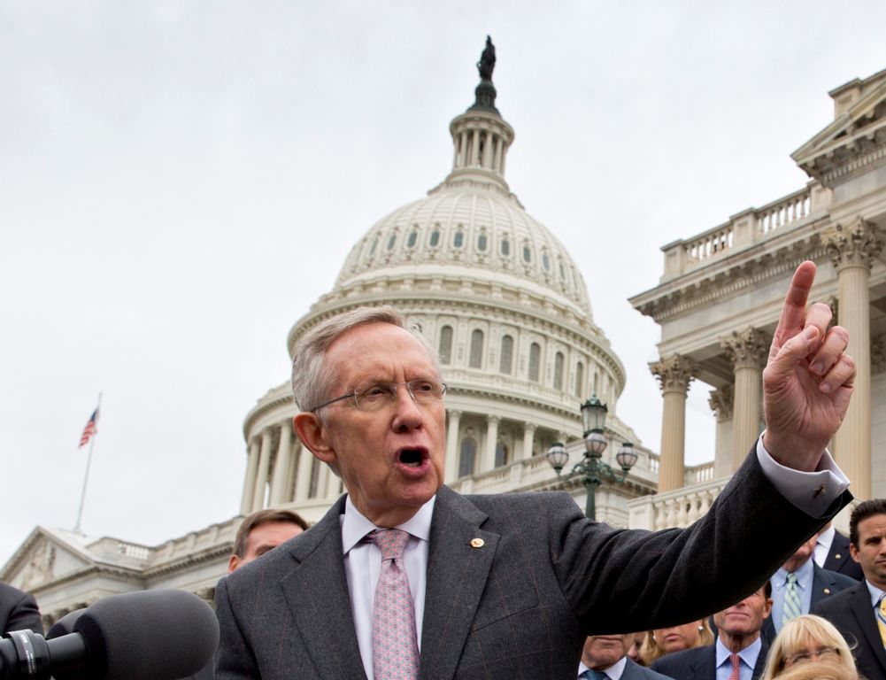 El líder de la mayoría demócrata del Senado de EE.UU., Harry Reid, aseguró que esperan poder lograr el acuerdo antes de su encuentro con el presidente Barack Obama esta tarde.