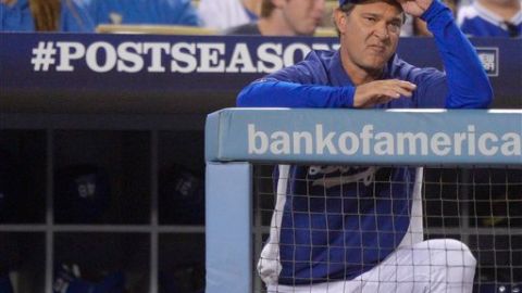 El manager de los Dodgers Don Mattingly no supo como romper la defensiva de Cardenales.
