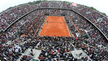El estadio Roland Garros fue construído en 1928 para que se llevar a cabo la Copa Davis.