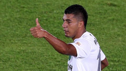 En la imagen, el jugador Jefferson Duque del Atlético Nacional. EFE/Archivo