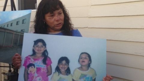 Las hermanas Jasmine, Jocelyn y Stephanie Avilés  murieron  al incendiarse la cochera en la que dormían.